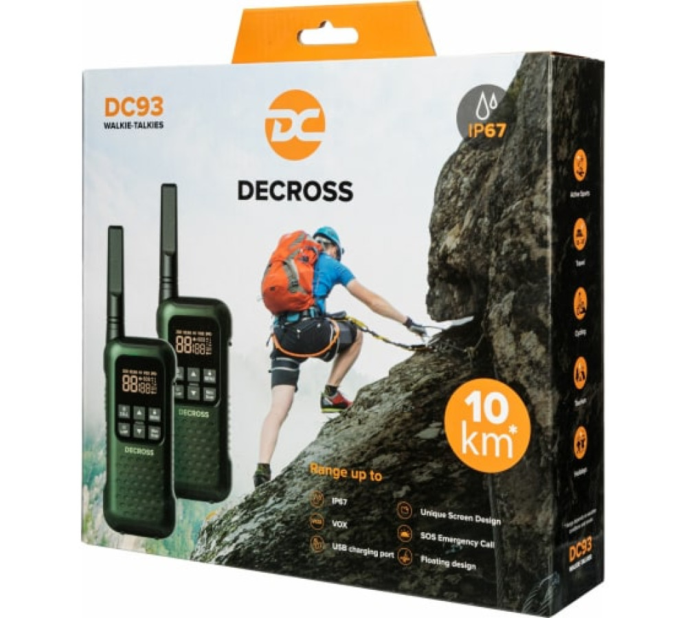 Радиостанция Decross DC93