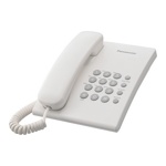 Телефон проводной Panasonic KX-TS2350RUW Белый  - фото