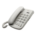 Проводной телефон TeXet TX-241 White (светло-серый) - фото