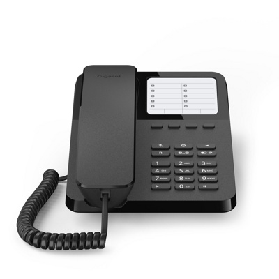 Проводной телефон Gigaset DESK400 черный
