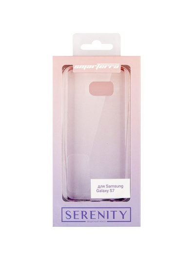 Чехол - наклакдка Smarterra Serenity для Samsung Galaxy S7 (TPU прозрачный)