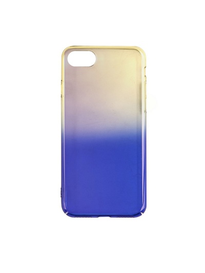 Чехол-накладка SMARTERRA COLORFLOW для iPhone 8/7 синий-желтый