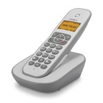 Радиотелефон TeXet TX-D4505A бело-серый - фото