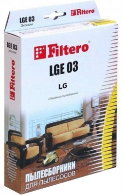 Мешок-пылесборник Filtero LGE 03(4) ЭКОНОМ для пылесосов LG