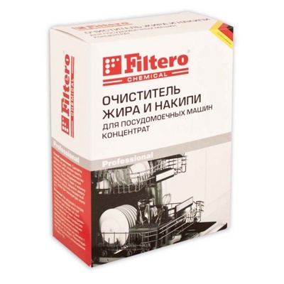 Filtero Очиститель жира и накипи для посудомоечных машин, 250 гр., арт.706