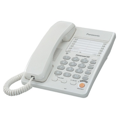 Телефон проводной Panasonic KX-TS2363RUW Белый 