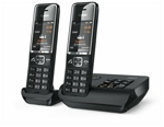 Радиотелефон Gigaset Comfort 550A Duo RUS (черный)  - фото
