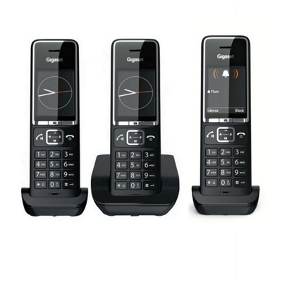 Радиотелефон Gigaset Comfort 550A TRIO черный